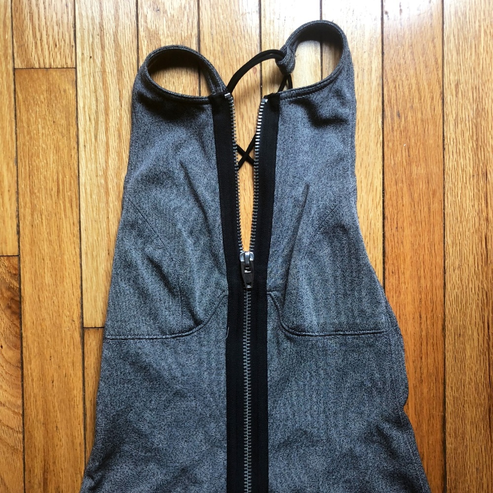 Alexander Wang bodycon strappy back zippered dress - Picture 5 of 8